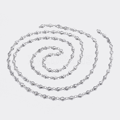 Tarnish Resistant 304 Stainless Steel Chains STAS-P197-041P-1