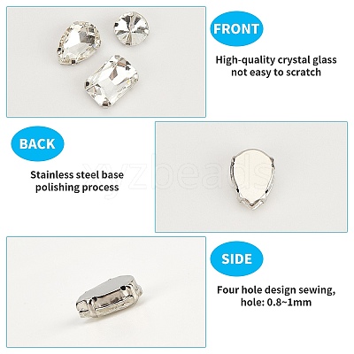 Sew on Rhinestone RGLA-GF0001-002A-1