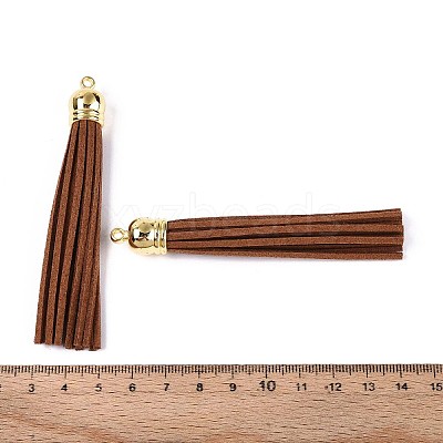 Faux Suede Tassel Pendant Decorations FIND-T003-A37-1