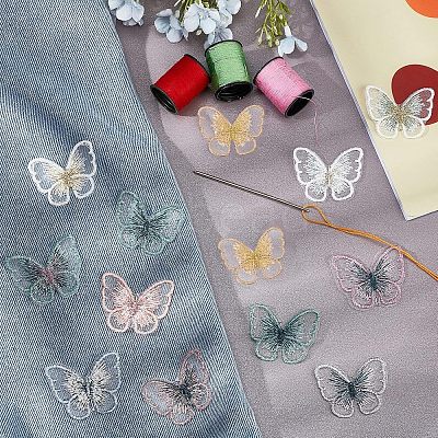 72Pcs 12 Colors Lace Embroidery Costume Accessories OCOR-NB0001-35-1