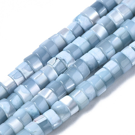 Natural Trochus Shell Beads Strands SHEL-S278-027I-1