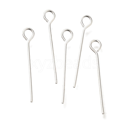 Brass Eye Pins KK-H502-02C-S-1