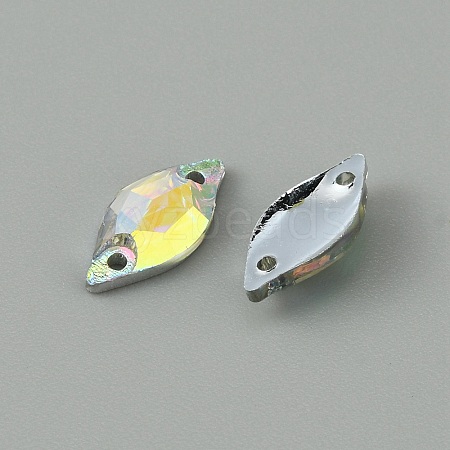 Sew on Rhinestone RESI-WH0034-22B-1