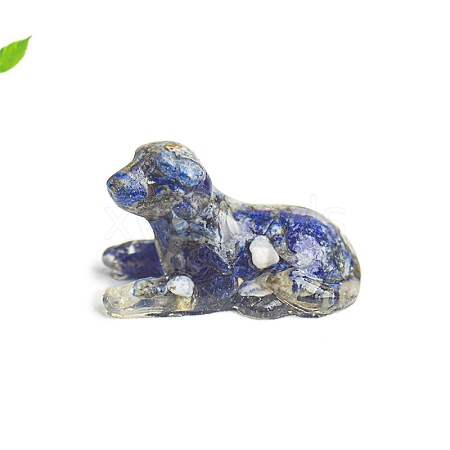 Resin Dog Display Decoration PW-WGF94F5-10-1