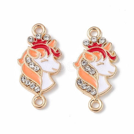 Alloy Enamel Connector Charms ENAM-I054-03A-1