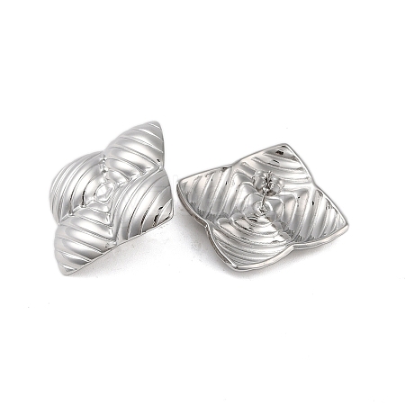 304 Stainless Steel Earrings EJEW-O004-05P-1