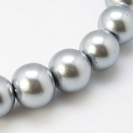 Glass Pearl Beads X-HY-3D-B18-1
