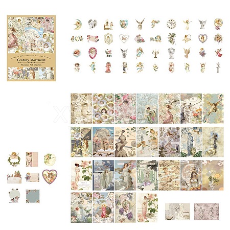 Vintage Handmade Art Gallery Material Retro Scrapbook Paper PW-WG59792-03-1