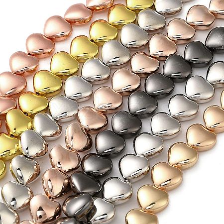 Electroplate Glass Beads Strands EGLA-H109-12-03-1