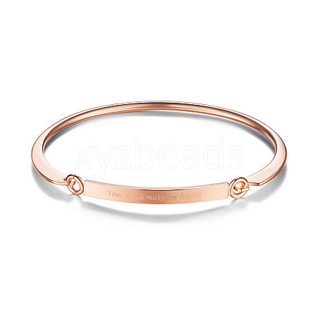 SHEGRACE Brass Bangle JB440A-1