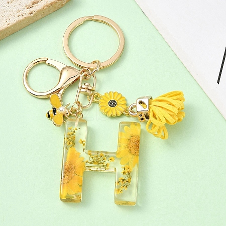 Resin & Alloy Enamel Keychain X1-KEYC-YW00134-08-1