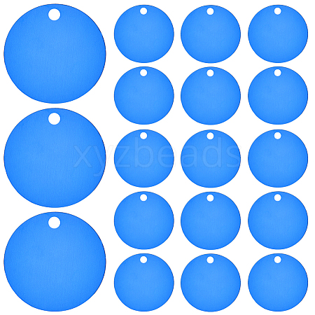 25Pcs Aluminum Pendants FIND-SP0002-68B-01-1