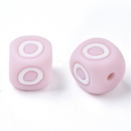 Food Grade Eco-Friendly Silicone Beads X-SIL-R011-10mm-04O-1