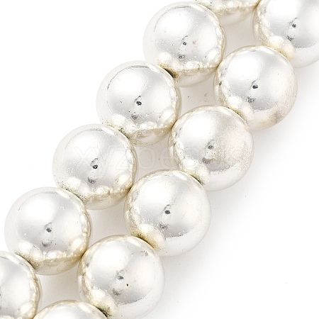 Synthetic Magnetic Hematite Beads Strands G-M095-B01-01P-1