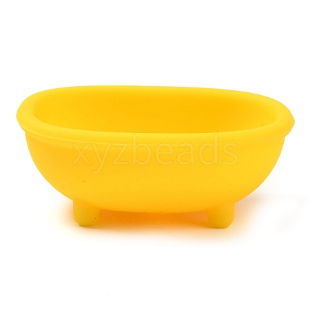 Bathtub Food Grade Silicone Focal Beads SIL-Q030-16F-1