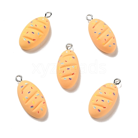 Opaque Resin Pendants RESI-G043-D05-1