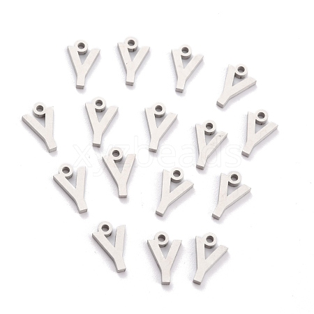 Non-Tarnish 304 Stainless Steel Pendants STAS-F267-10G-P-1