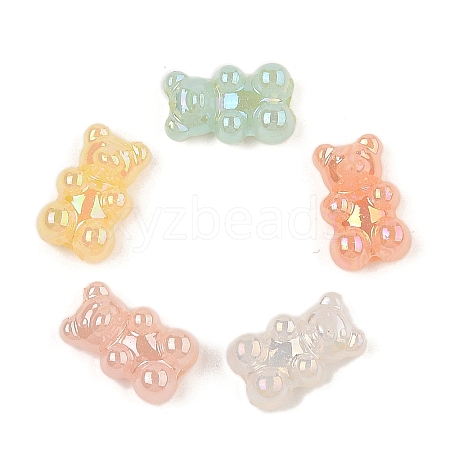 Opaque Acrylic Beads MACR-R001-01A-1