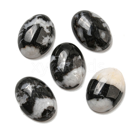 Natural Zebra Jasper Cabochons X-G-C115-01A-39-1