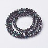 Electroplate Transparent Glass Beads Strands LS-EGLA-A034-T4mm-Q09-2