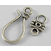 Tibetan Style Hook and Eye Clasps LS-LF1278Y-1