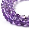 Natural Amethyst Beads Strands G-S030-5