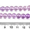 Baking Paint Transparent Glass Beads DGLA-M001-8mm-01-5