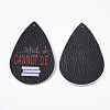 PU Leather Big Pendants FIND-R072-10-B03-2