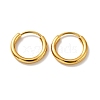 PVD Vacuum Plating 201 Stainless Steel Huggie Hoop Earrings STAS-H164-04G-1