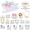 DIY Candy Color Bracelet Wine Glass Charm Making Kit DIY-YW0006-21-4