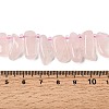 Natural Rose Quartz Beads Strands G-L649-D04-01-5