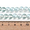 Baking Paint Transparent Glass Beads X1-DGLA-N011-8mm-05-4