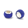 Rondelle Polymer Clay European Beads X1-FIND-U001-01L-1