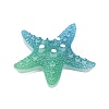 Gradient Color Opaque Resin Decoden Cabochons CRES-P036-01B-05-2