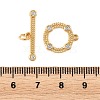 SHEGRACE Brass Micro Pave Clear Cubic Zirconia OT Toggle Claps XGRQ5K475-830G-3