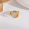 Stainless Steel Cuff Rings for Women OK6471-1-1