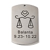 Non-Tarnish 304 Stainless Steel Pendants LS-STAS-C098-01I-P-1