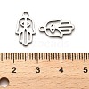 Non-Tarnish 316 Surgical Stainless Steel Pendants STAS-H190-05P-01-3