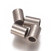 Tarnish Resistant 304 Stainless Steel Tube Beads STAS-L216-23C-P-1