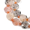 Natural Sunstone Beads Strands G-C116-A69-01-3