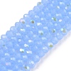 Electroplate Glass Beads Strands EGLA-A044-J2mm-L03-1