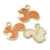 Alloy Enamel Pendants ENAM-CJC0016-02B-1