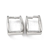 Anti-Tarnish Rhodium Plated 925 Sterling Silver Ice Pick Pinch Bails STER-Z001-016C-P-3