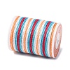 Segment Dyed Twisted Waxed Polyester Cord YC-C003-01C-2