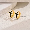 Vintage Cross Hoop Earrings VK7904-4