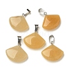 Natural Topaz Jade Pendants G-Z067-05P-05-1