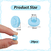 Silicone Button Covers for Jeans FIND-WH0148-821D-2