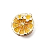 925 Sterling Silver Enamel European Beads STER-Z013-07P-03-1