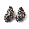 Vintage Handmade Porcelain Beads PR-CBA64B6-11B-1