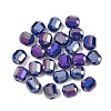 Electroplate Column Glass Beads EGLA-A043-02-AB16-1